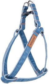 Регулируемая шлейка Amiplay Denim, синий, 500 - 950 мм x 25 мм, 50-95