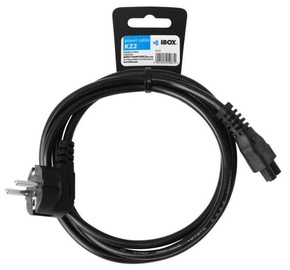 iBOX Cable IEC320 C5 to Schuko 1.5m Black