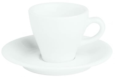 Porland Bella Cup With Saucer 7cl White