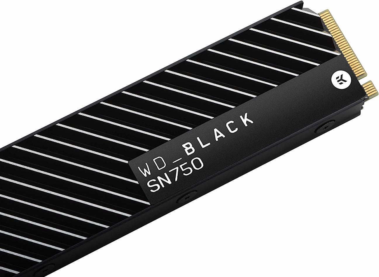 Kietasis Diskas Ssd Western Digital Black Sn750 Nvme 1tb With Heatsink Senukai Lt