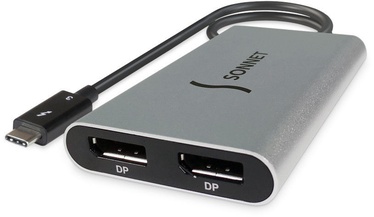 Sonnet Thunderbolt 3 to Dual DisplayPort Adapter