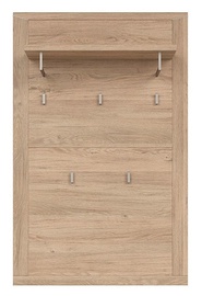 Black Red White Luttich Wall Hanger Oak