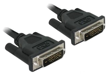 Delock Cable DVI to DVI Black 0.5m