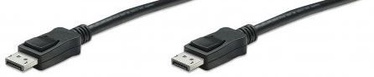 Manhattan Cable Displayport to Displayport Black 2m