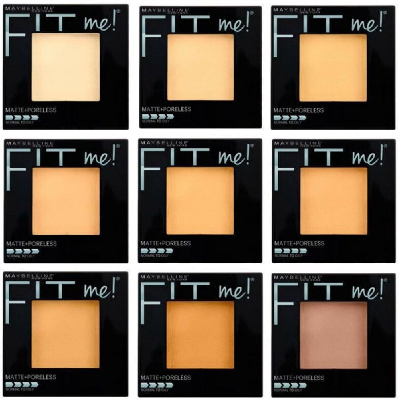 maybelline fit powder foundation