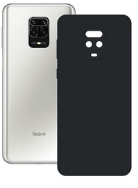 Ksix Silk Back Case For Xiaomi Redmi Note 9 Pro Black