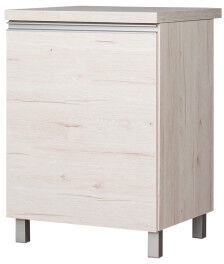 Bodzio Monia Bottom Cabinet 60 Left Pearl Soma Oak
