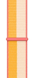 Siksna Apple 41mm Maize/White Sport Loop - Regular, balta/dzeltena