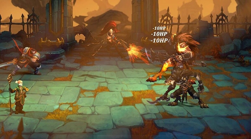 Игра для PlayStation 4 (PS4) NORDIC GAMES Battle Chasers: Nightwar