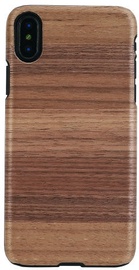 Man&Wood Strato Back Case For Apple iPhone X/XS Black/Brown