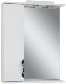 Vannas istabas skapītis Sanservis Laura-65 White 65x83x17.5cm Left