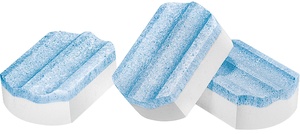SIEMENS Descaling tablets 3 pcs. TZ80002N For automatic coffee mashines, White/ blue SIEMENS Descaling tablets 3 pcs. TZ80002N For automatic coffee mashines, White/ blue
