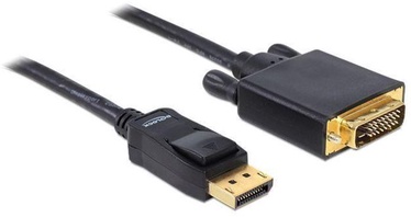 Vads Delock Displayport to DVI Display port male, DVI-D male, 2 m, melna