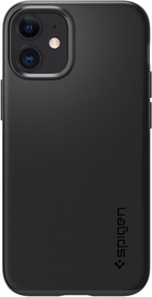 Spigen Thin Fit Back Case For Apple iPhone 12 Mini Black