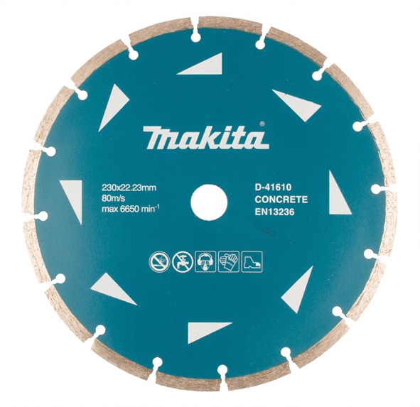 Lõikeketas Makita D-41610, 230 mm x 22.23 mm x 2.6 mm