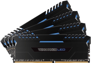 Corsair Vengeance LED Blue 32GB 3200MHz CL16 DDR4 KIT OF 4 CMU32GX4M4D3200C16B