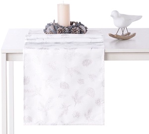 AmeliaHome Magic Night AH/HMD Tablecloth Silver 40x120cm