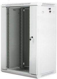 Серверный шкаф Lanberg Wall-Mounted Rack 19'' 18U, 57 см x 45 см x 90.3 см