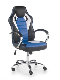 Biroja krēsls Halmar Scroll Black/Blue