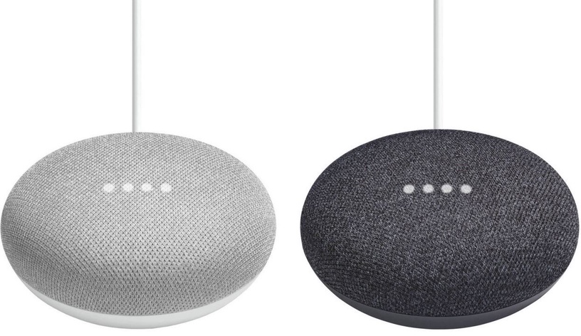 Belaidė kolonėlė Google Home Mini, juoda