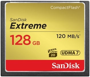 Карта памяти Sandisk Extreme Compact Flash 128 GB