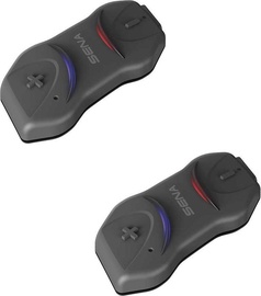 Рация SENA 10R Duo, синий/красный/серый