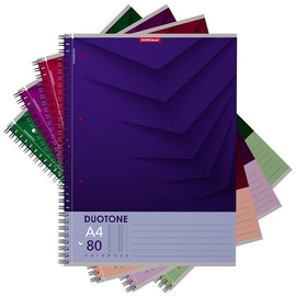 ErichKrause Wirebound Notebook Duotone Next 80 Sheets A4