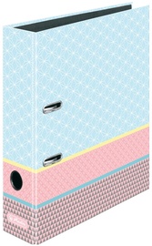 Herlitz Folder A4/8cm Graphic Pastels Blue/50009794