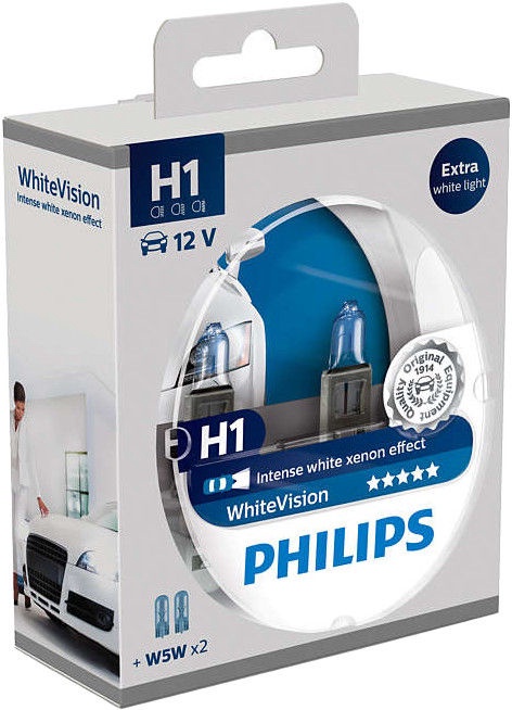 Automobilio lemputė Philips, Halogeninė, balta, 12 V
