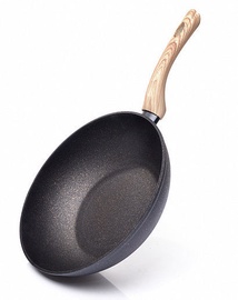 Keptuvė Fissman Black Cosmic Wok, 240 mm
