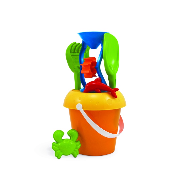 Smilšu kastes rotaļlietu komplekts Adriatic 430, daudzkrāsains/