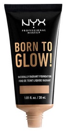 Tonālais krēms NYX Born To Glow Naturally Radiant Medium Olive, 30 ml