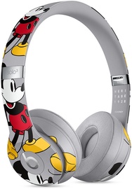 Bezvadu austiņas Beats Solo 3 Mickey’s 90th Anniversary Edition, sudraba/daudzkrāsains