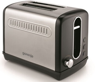 Tosteris Gorenje T1100CLBK, melna/nerūsējošā tērauda