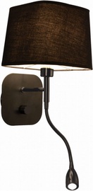 Light Prestige Marbella Wall Lamp 40W E14 Black