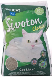 Наполнители для котов органический (комкующийся) Sivocat Sivoton Classic, 20 кг