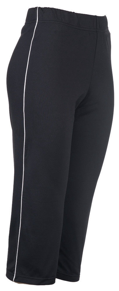 3/4 püksid, naistele Bars, must, XL