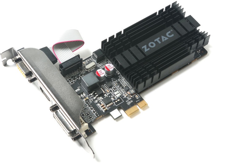 Vaizdo plokštė Zotac GeForce GT 710 PCIE ZT-71304-20L, 1 GB, GDDR3