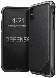 X-Doria Defence Lux Leather Case For Apple iPhone X Black