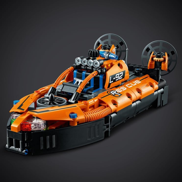 Konstruktorius LEGO Technic™ Gelbėtojų transporto priemonė su oro pagalve 42120
