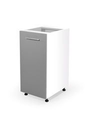 Кухонный шкаф Halmar Vento, белый/серый, 400 мм x 520 мм x 820 мм