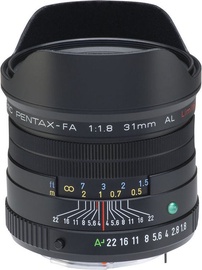 Objektīvs Pentax FA 31mm f/1.8 AL Limited Black, 345 g