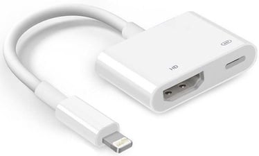 RoGer Adapter Apple Lightning to HDMI White
