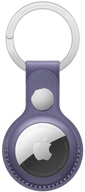 AirTag кулон Apple Leather Key Ring - Wisteria, фиолетовый