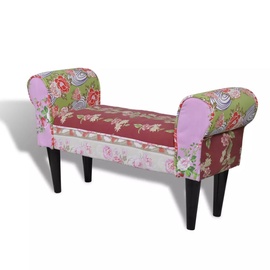 Пуф VLX Floral 240489, многоцветный, 100 см x 32 см x 54 см
