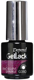 Nagų lakas Depend GelLack Excellent Sparkle, 5 ml