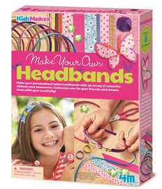 Radošais komplekts 4M Make Your Own Headbands 00-04721, daudzkrāsaina