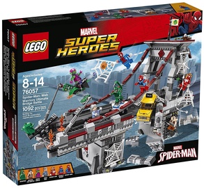 Конструктор LEGO Super Heroes Spider-Man: Web Warriors Ultimate Bridge Battle 76057, 1092 шт.