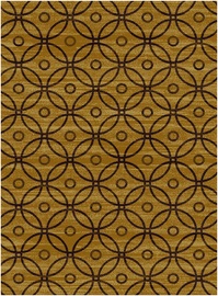 Paklājs Oriental Weavers Carrera 605 CP5-D, brūna/daudzkrāsains, 190 cm x 133 cm