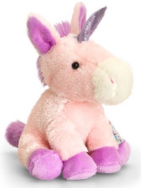 Mīkstā rotaļlieta Keel Toys Pippins Unicorn, rozā, 14 cm